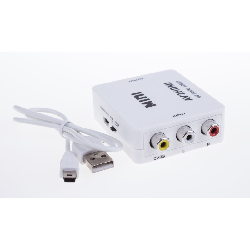 Adaptateur AV vers HDMI pour SNES, Mega Drive, Gamecube