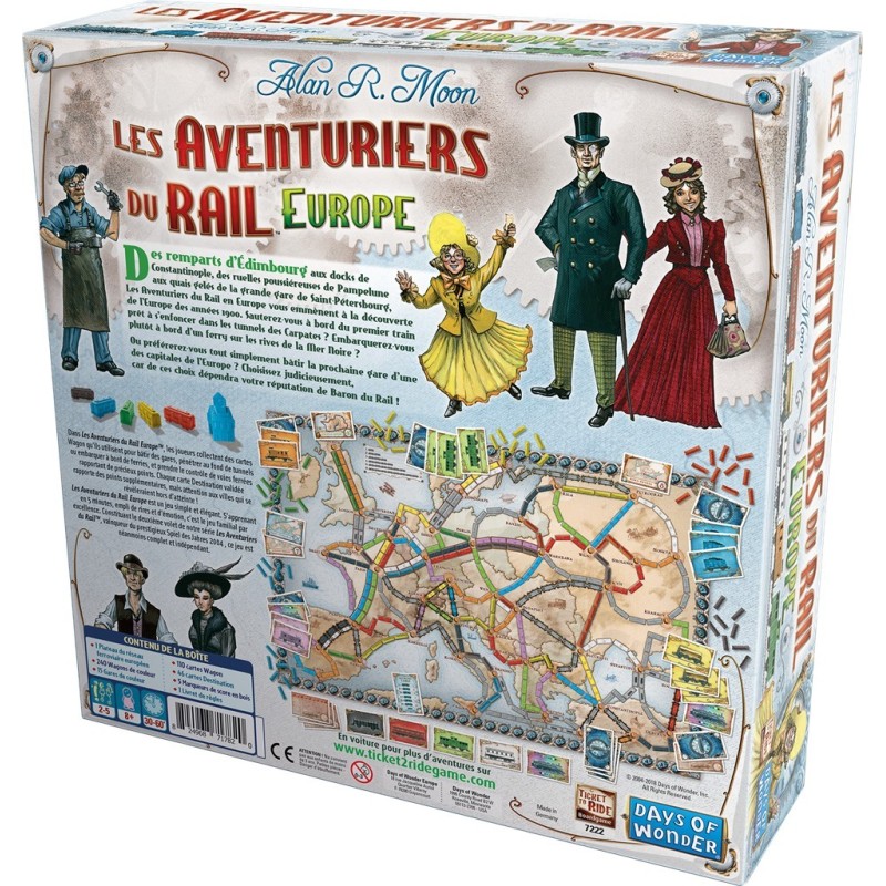 LES AVENTURIERS DU RAIL EUROPE