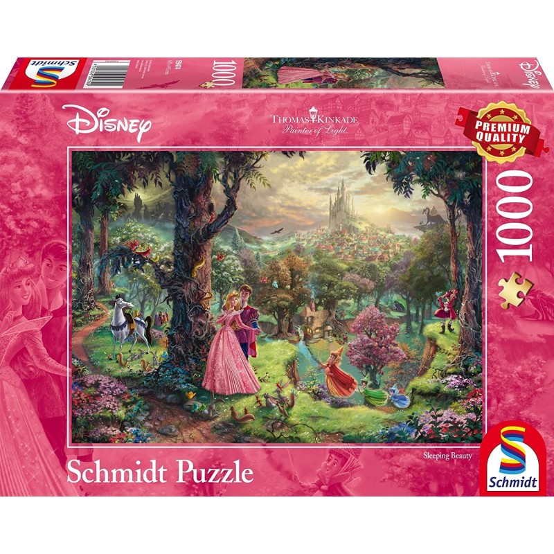 Puzzle Disney La Belle au Bois Dormant 1000 Pieces - Schmidt