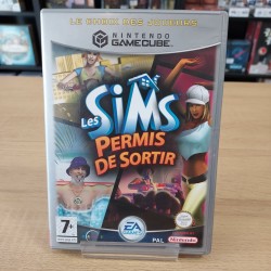 LES SIMS PERMIS DE SORTIR CHOIX DES JOUEURS COMPLET GAMECUBE
