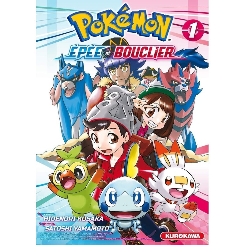 VOL. 1 POKEMON EPEE ET BOUCLIER