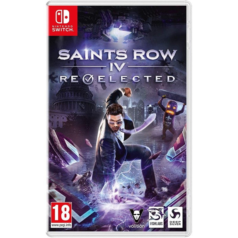 SAINTS ROW IV 4 RE-ELECTED SWITCH