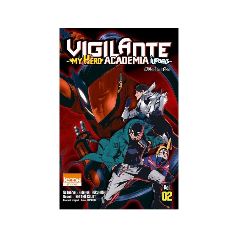 VOL. 2 VIGILANTE MY HERO ACADEMIA ILLEGALS