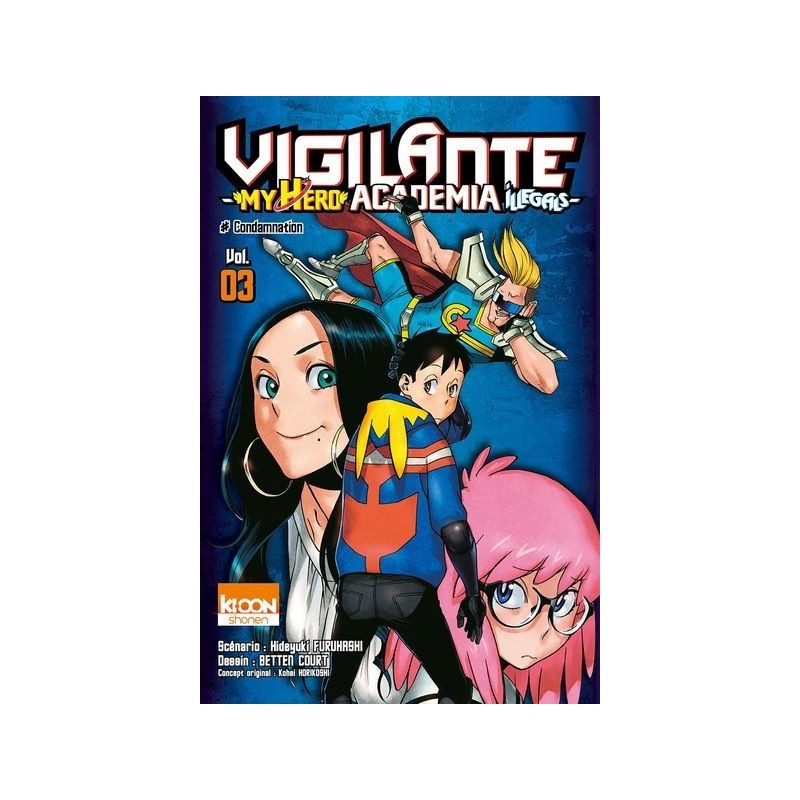 VOL. 3 VIGILANTE MY HERO ACADEMIA ILLEGALS
