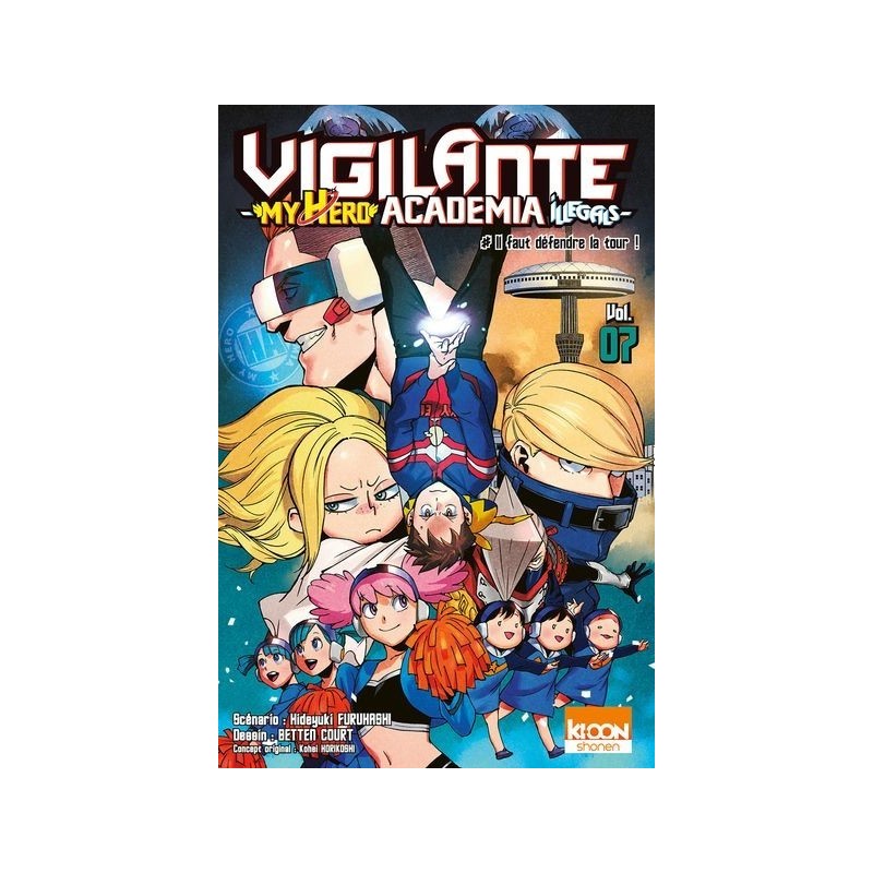 VOL. 7 VIGILANTE MY HERO ACADEMIA ILLEGALS