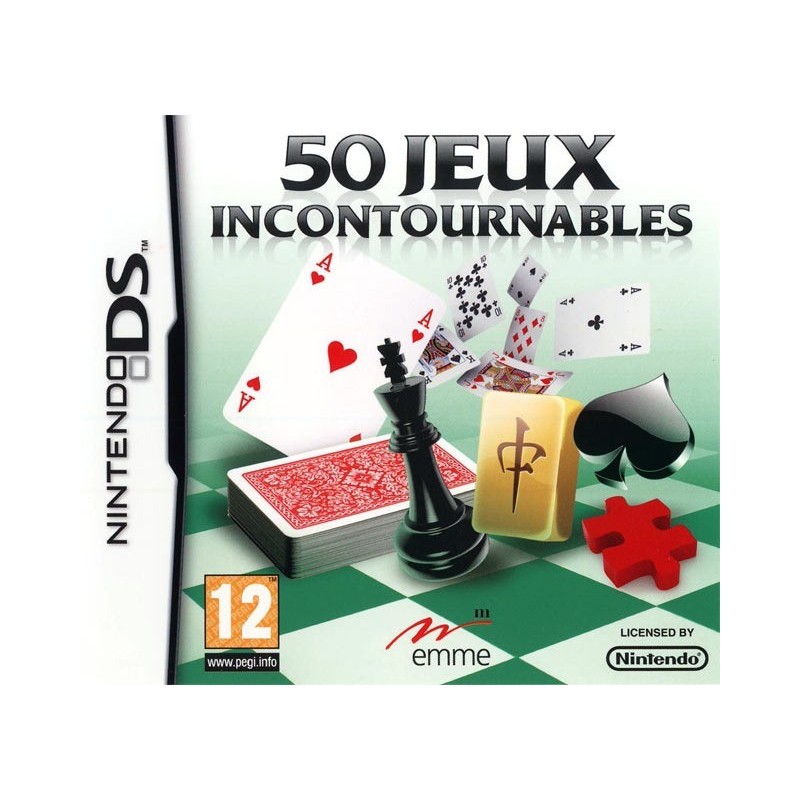 50 JEUX INCONTOURNABLES DS