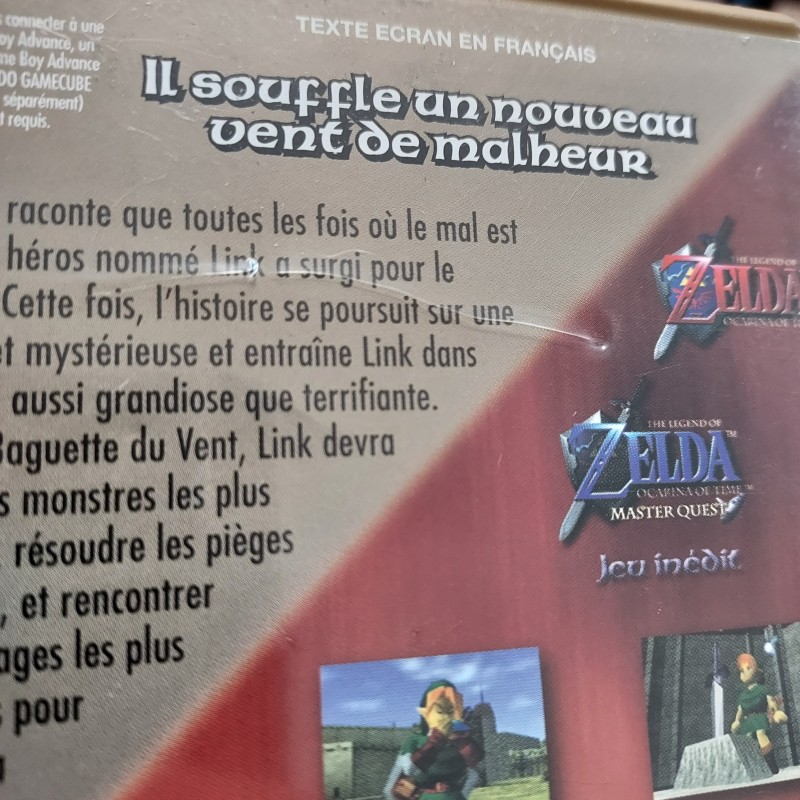 The Legend of Zelda The Wind Waker Edition Limitée sur Gamecube The Legend of Zelda The Wind Waker Edition Limitée sur Gamecube