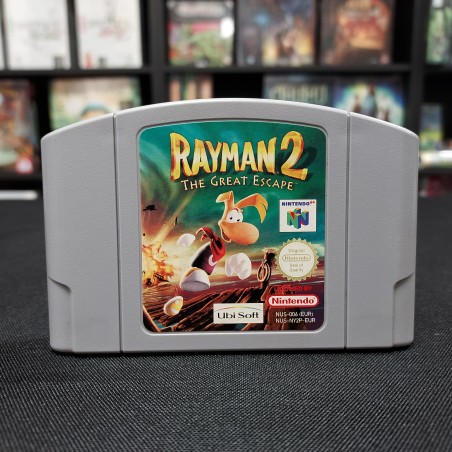 RAYMAN 2 ETIQUETTE ARRIERE...