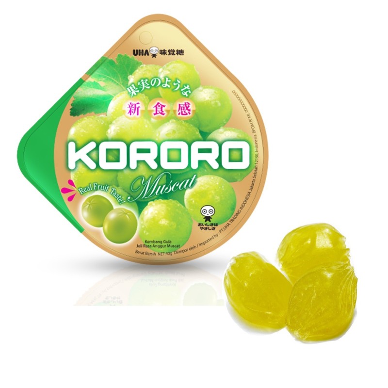 Kororo Goût Raisin Muscat Confiserie Japonaise