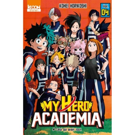 MY HERO ACADEMIA TOME 4 : CELUI QUI AVAIT TOUT