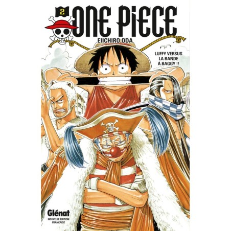 ONE PIECE TOME 2 NOUVELLE EDITION FRANÇAISE GLÉNAT