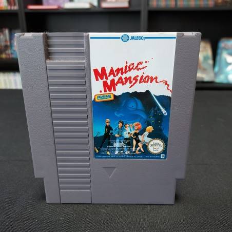 MANIAC MANSION CARTOUCHE...