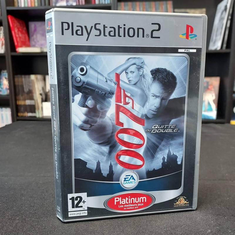 Jeu PS2 007 Quitte Ou Double - Playstation 2 PAL FR - Complet (CIB) - Très Bon état - Testé