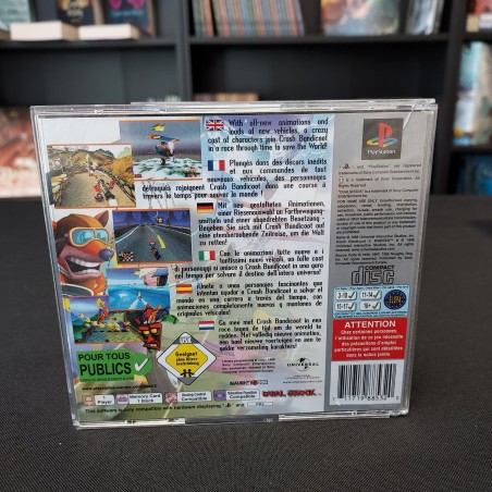 Crash bandicoot 3 warped jeu PS1 complet - Jeux vidéo