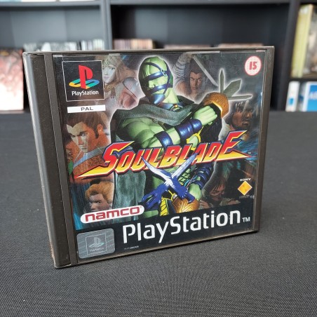 SOULBLADE COMPLET PS1