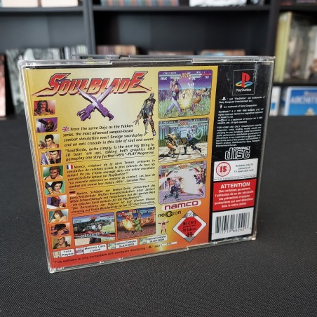 Soulblade Sur PS1 – Jeu Complet PAL FR – Édition Rétro NAMCO 1995