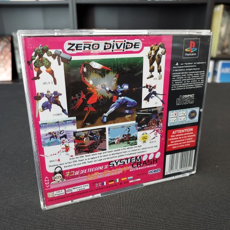 Zero Divide - PlayStation 1 PS1 - NTSC-J JAPAN - Complet + Spine Card
