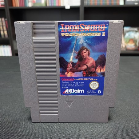 IRON SWORD WIZARDS & WARRIORS 2 CARTOUCHE SEULE NES