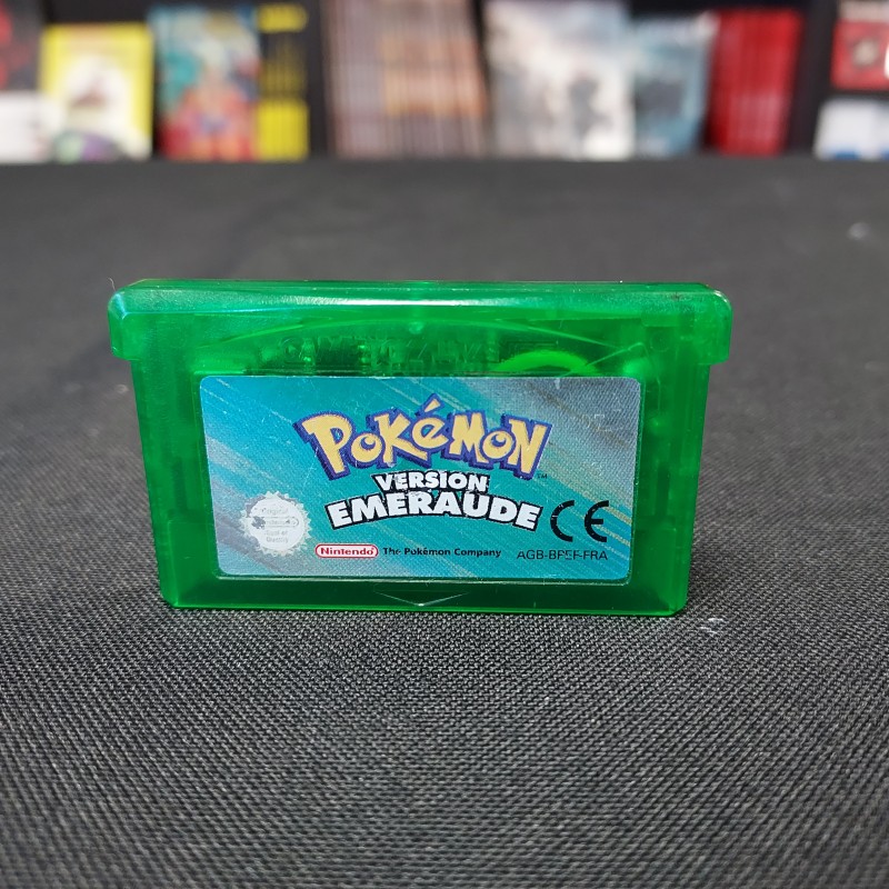 Pokémon Version Emeraude Game Boy Advance - PAL FR - Bon état
