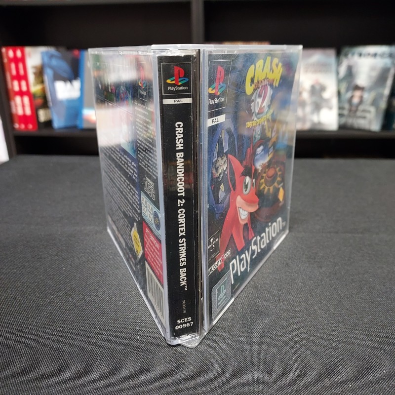 Jeu PS1 Crash Bandicoot 2: Cortex Strikes Back - Version PAL - Bon État