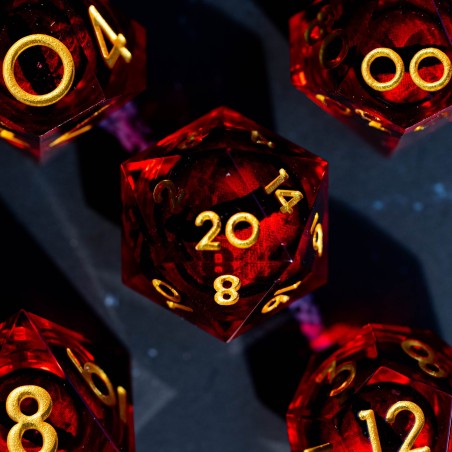 SET DE DES COEUR LIQUIDE -...