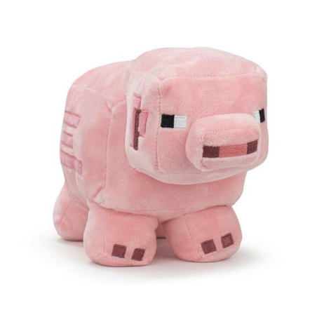 PELUCHE MINECRAFT COCHON 30 CM