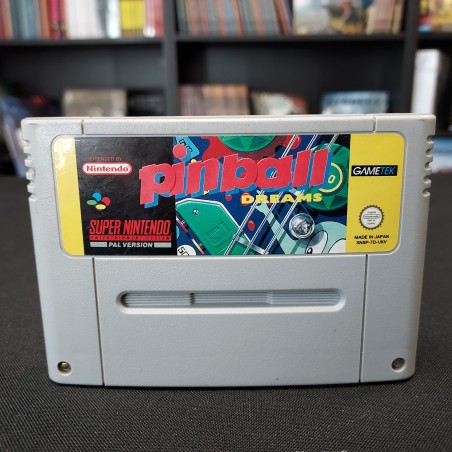 PINBALL DREAMS CARTOUCHE...