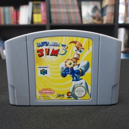 EARTHWORM JIM 3D CARTOUCHE...