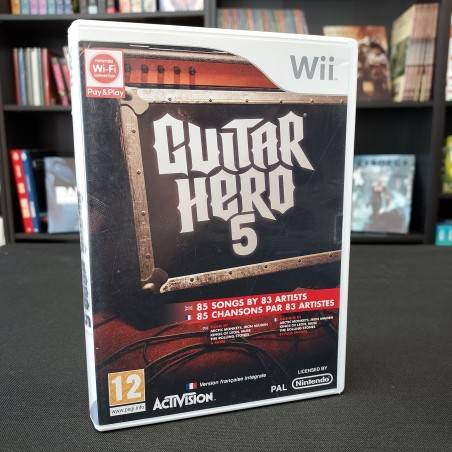 GUITAR HERO 5 SANS NOTICE WII